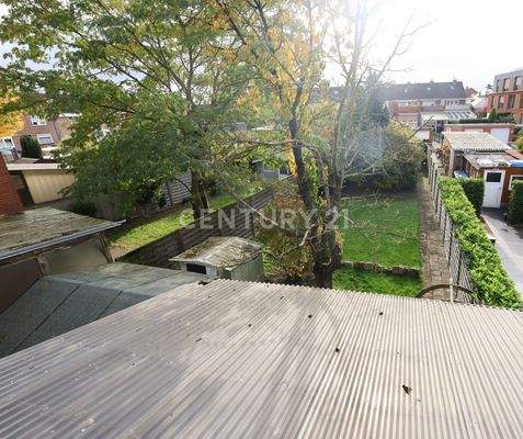 Ausblick aus dem Schlafzimmer