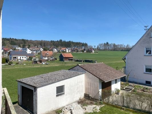 Blick von Balkon
