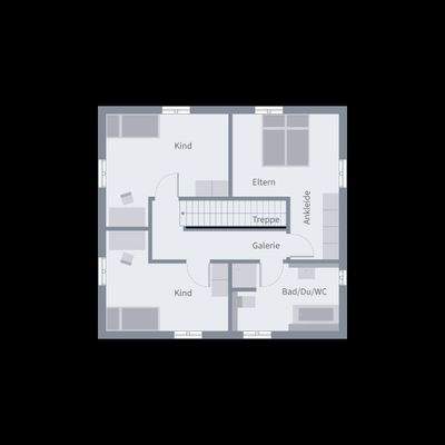 Stadtvilla 10.2 Grundriss OG