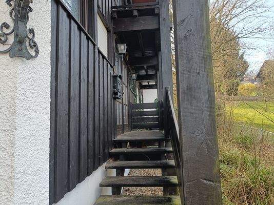 Zugang zum Haus