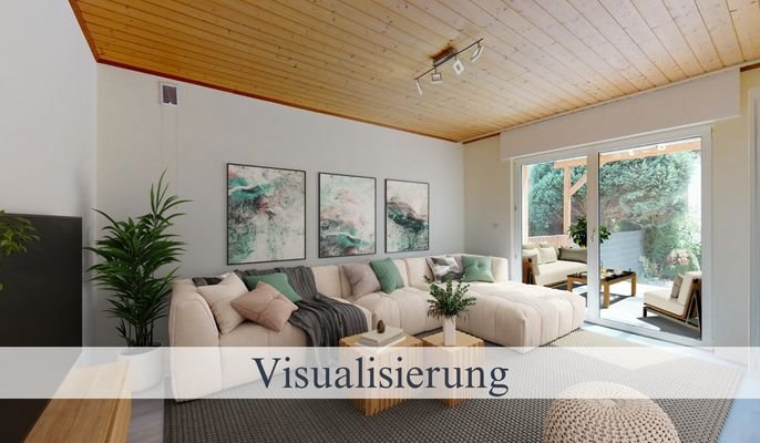 Visualisierung Wohnzimmer