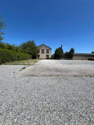 geschotterte Fläche