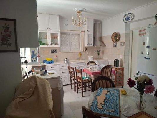 Kreta, Voukolies: Zweistöckiges Haus zu verkaufen