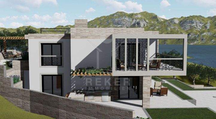 Baugenehmigung für exklusive Villa mit Pool