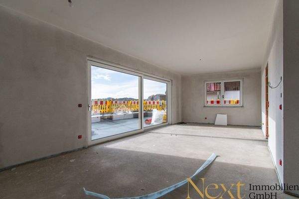 Rohbau - Wohn-/Essbereich