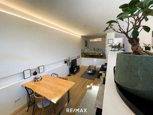 Wohn- und Kochbereich