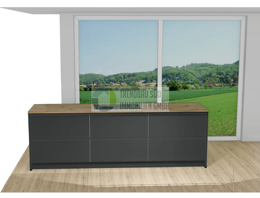 Küchenperspektive 3 als 3D