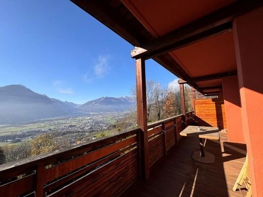 Balkon mit Aussicht