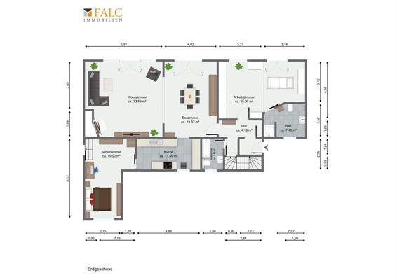 Grundriss Erdgeschoss