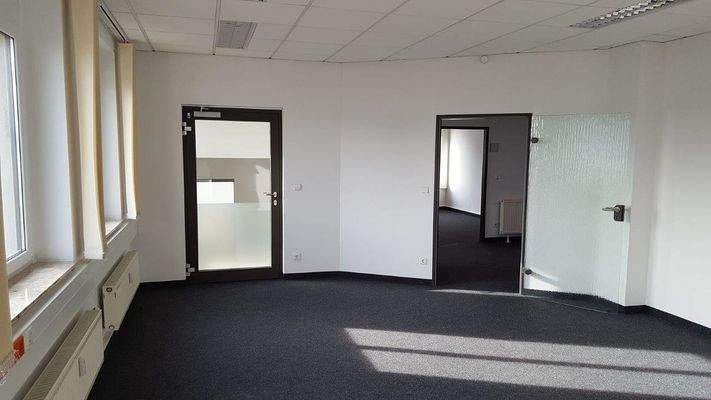 Blick in die Mietfläche