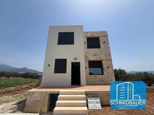 Kreta, Klima: Neubau - Haus mit Meerblick zu verkaufen