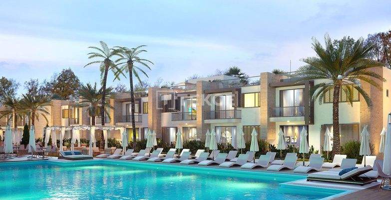 Real Estate in a Complex Near Long Beach in İskele North Cyprus