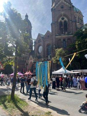 Street Festival by Church