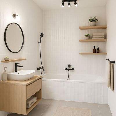 Badezimmer KI generiert