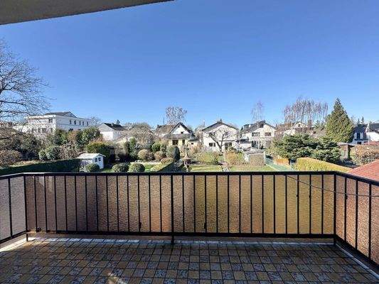 Aussicht Balkon Obergeschoss