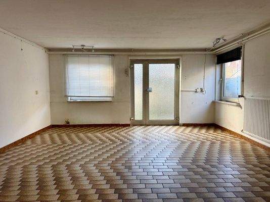 Eingang Lagerfläche UG