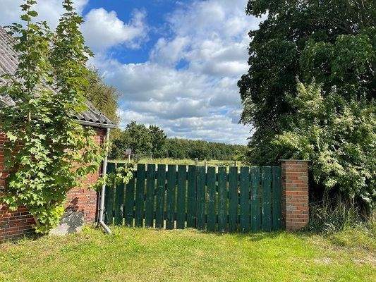 Zufahrtstor zum Weideland