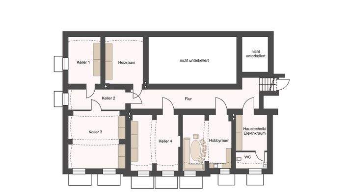 Grundriss Kellergeschoss