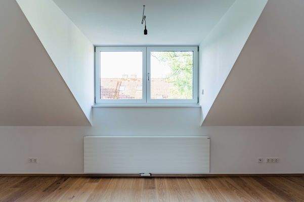 Schlafen im DG mit Gaubenfenster