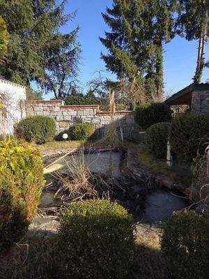 Grundstück mit kl. Teich