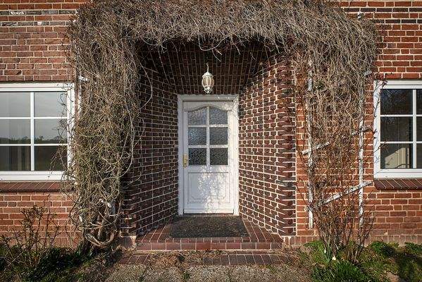 Eingang zum Bauernhaus