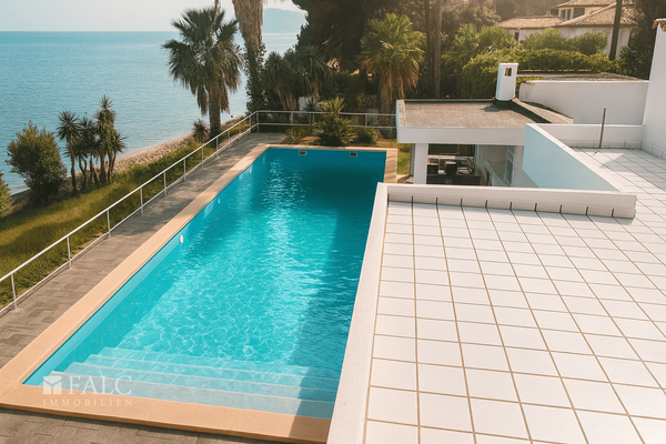 Skypool mit Meeresblick!