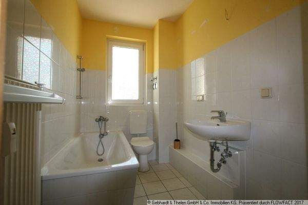 Das Bad mit Fenster