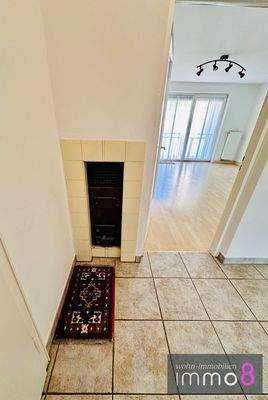 Kachelofen Feuerstelle Flur 