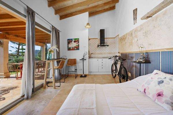 Schlafzimmer im Gästebereich