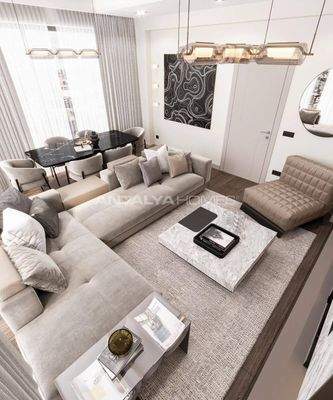 Flats Near City Hospital in Kepez Antalya