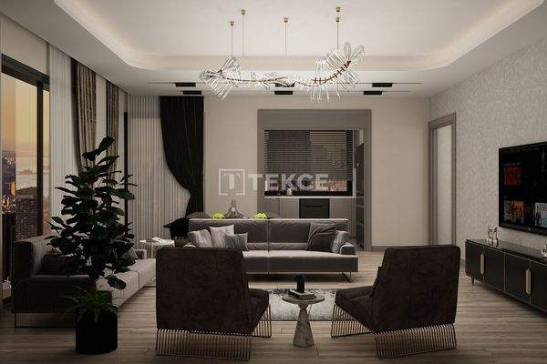 City and Sea View Villas in Çankaya, Kepez, Antalya