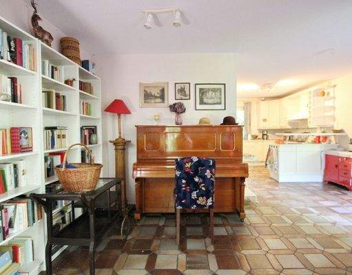 Blick in die offene Küche