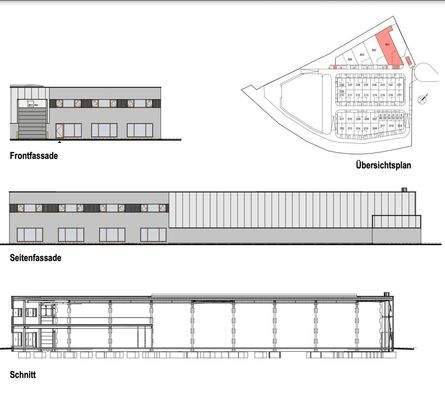 Ansichten und Schnitt