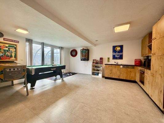 Wohn und Essbereich Untergeschoss