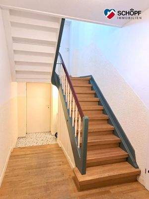 Gepflegtes Treppenhaus