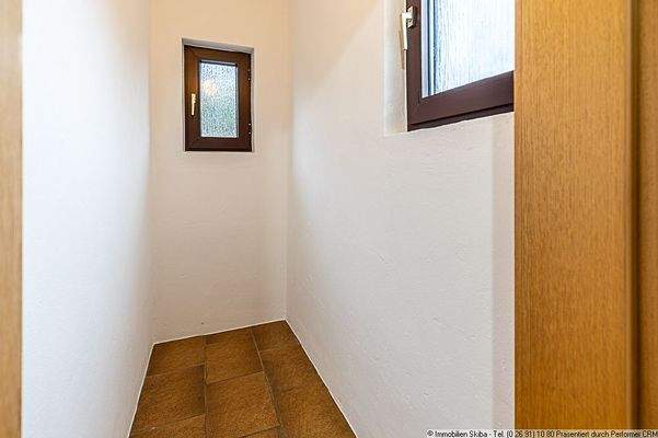 Abstellraum Erdgeschoss