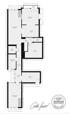 Grundriss 2. Obergeschoss