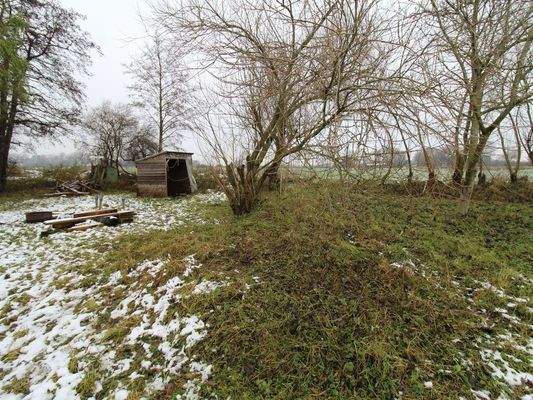 Ein Unterstand für die Schafe