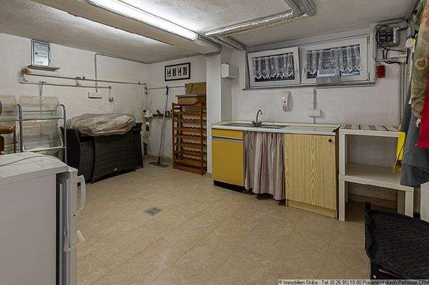 Waschküche im Keller