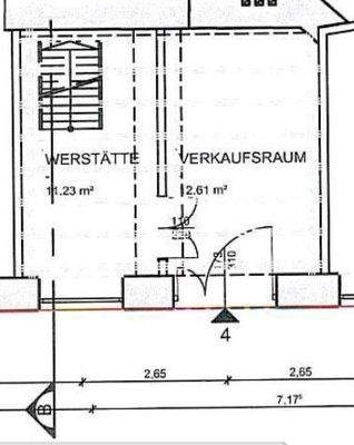 Grundriss Erdgeschoß