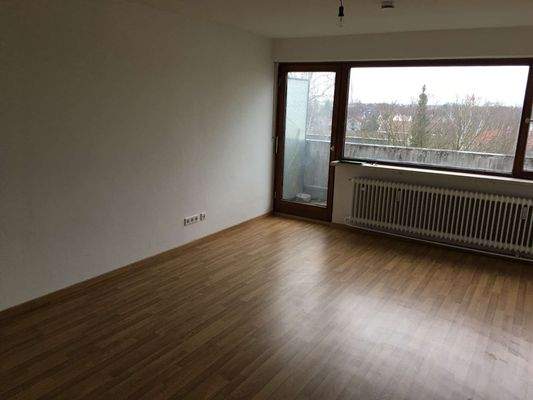 Blick vom WZ zum Balkon