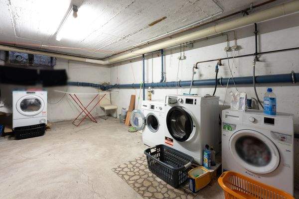 Waschraum im Keller