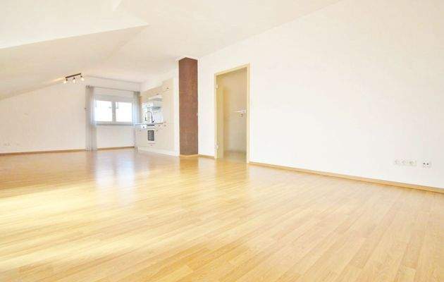 Wohn-/Koch-/Essbereich - Wohnung - Nr. 4 - Neubau  (DG)