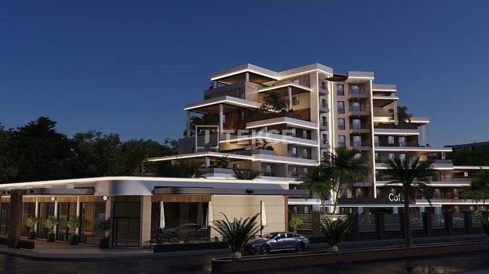 Apartments for Sale in a New Project with Pool in Altıntaş Antalya