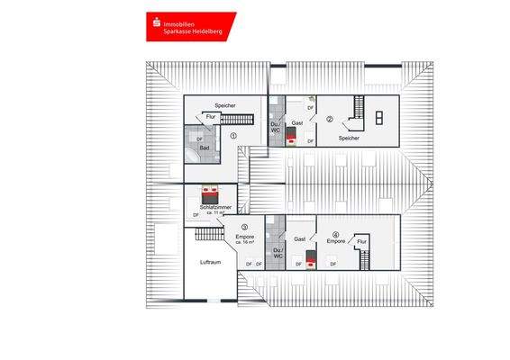 Grundriss Dachgeschoss