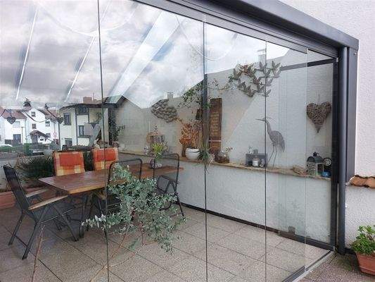 verglaste Terrasse - Wintergarten
