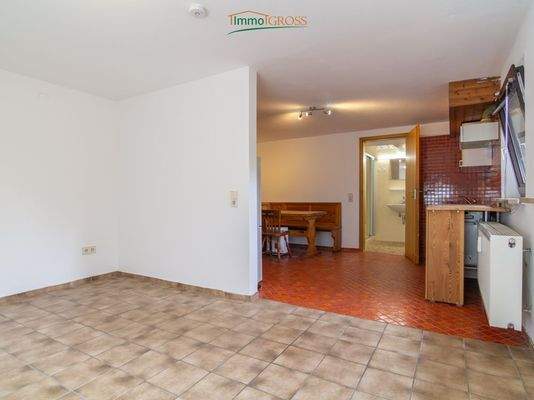 1-Zimmer-Wohnung im UG