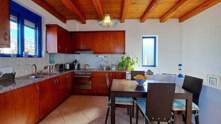 Ferienhaus mit 2 Schlafzimmern und atemberaubender Aussicht in Plaka