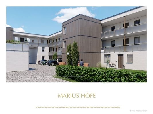 MARIUS HÖFE - Innenhof
