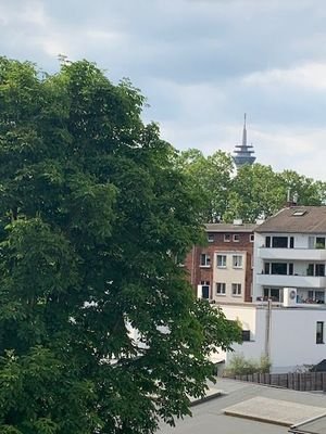 Blick vom Balkon